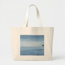 Surfer On Wave Tote Bag