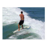 Surfer On Waves Postcards