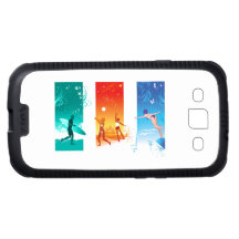 Surfing, Beach Volleyball, Swimming For Summer Fun Galaxy S3 Case