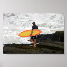 Surfing Newport Rhode Island Posters