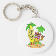 Surfs Up Drink Up Key Chains