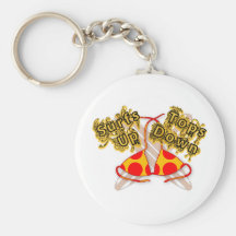 Surfs up Tops down Key Chain