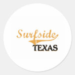 Surfside Texas Classic Stickers