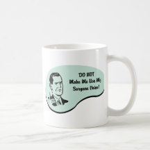 Surgeon Voice Coffee Mugs