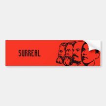 SURREAL bumper sticker