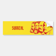 SURREAL bumper sticker