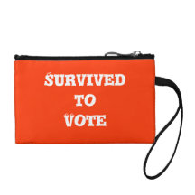 Survived to Vote Coin Bag Coin Purses