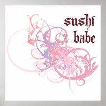 Sushi Babe Poster