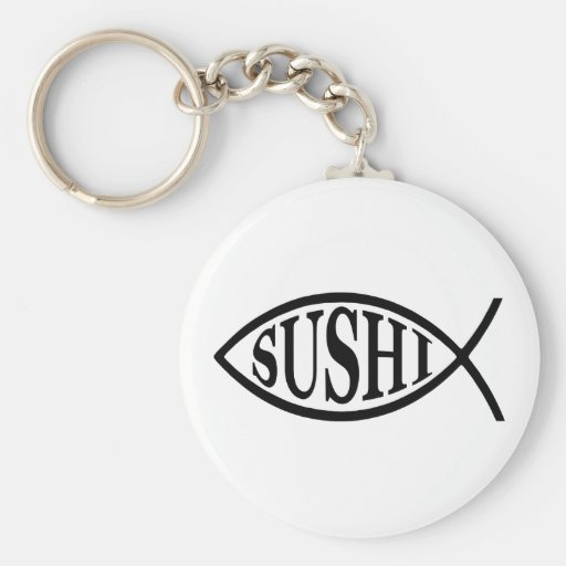 Sushi Fish Key Chains