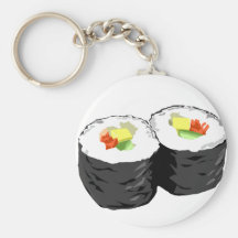 Sushi Key Chain