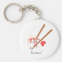 Sushi keychain