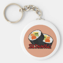 Sushiholic Sushi Lover Keychains