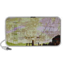 Sutro Speaks the green Laptop Speakers
