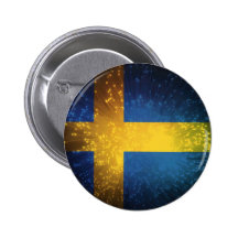 Sverige; Sweden Flag Buttons