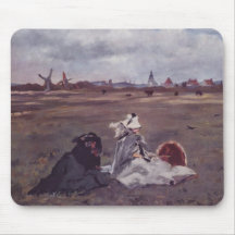 Swallows - Edouard Manet Mouse Pad