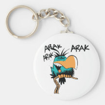 Swamp Bludgerigar Keychain