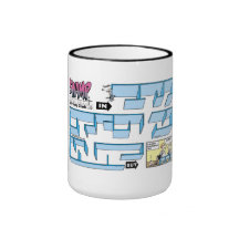 Swamp Rats Cartoon Coffee Mug