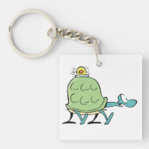Swamp Turtle Emergency Keychain