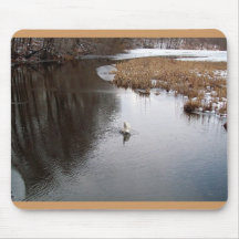 Swan Dive Mouse Mat