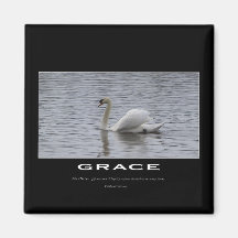 Swan Motivational Gifts Magnets