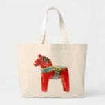 Sweden Dala Horse Canvas Bags