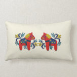 Swedish Dala Horse Twins pillows