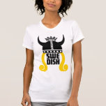 Swedish Princess Funny Ladies Destroyed T-Shirt