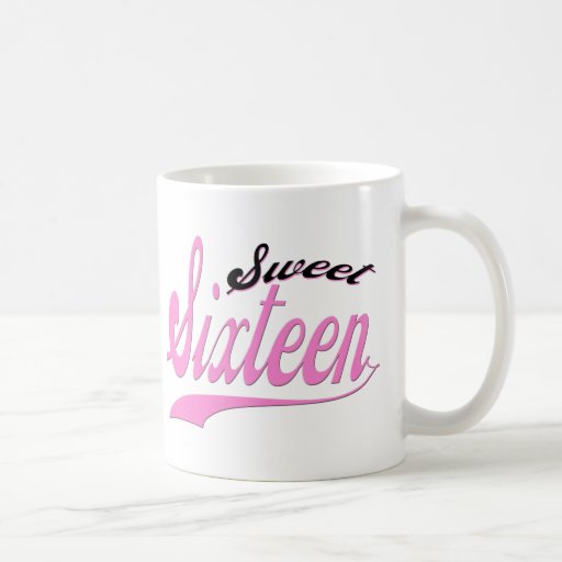 Sweet 16 coffee mug