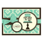 Sweet Cake Business Card Turq CR