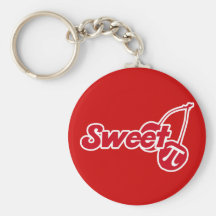 Sweet Cherry Pi Day Key Chains