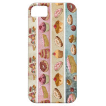 Sweet Cupcakes Donuts Pastries iPhone Cover iPhone 5 Cases