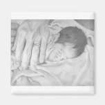 Sweet Dreams Black and White Magnet