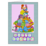 Sweet  Easter Bunnies Card