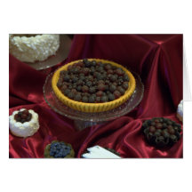 Sweet Holiday Desserts Greeting Cards