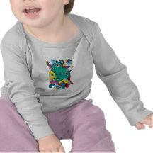 sweet monster cartoon art t shirts