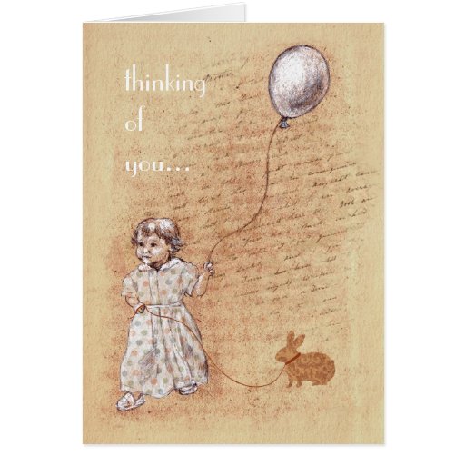 Sweet Old Memory Custom Thinking of You Card