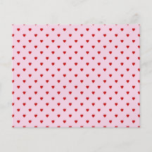 Sweet pattern of red hearts on pink. flyers