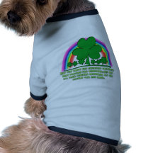 SWEET PLEASURES - IRISH BLESSING FOR DOGGIE T SHIRT
