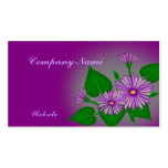 Sweet Purple Daisies Business Card
