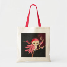 Sweet Red Owl Bags