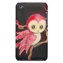 Sweet Red Owl Barely There iPod Cover
