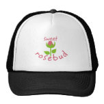 Sweet Rosebud Mesh Hat