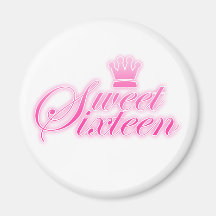 Sweet Sixteen Fridge Magnet
