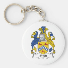 Swift Family Crest Keychain