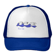 Swim Cap Trucker Hat
