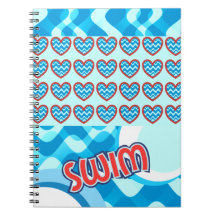 SWIM SPIRAL NOTE BOOK