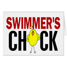 Swimmer's Chick Card