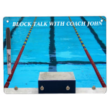 SWIMMERS WHITE BOARD TEMPLATE DRY ERASE BOARDS