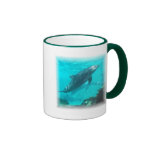 Swimming Dolphin Ceramic Coffee Mug