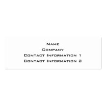 Swimming Duck. Business Cards